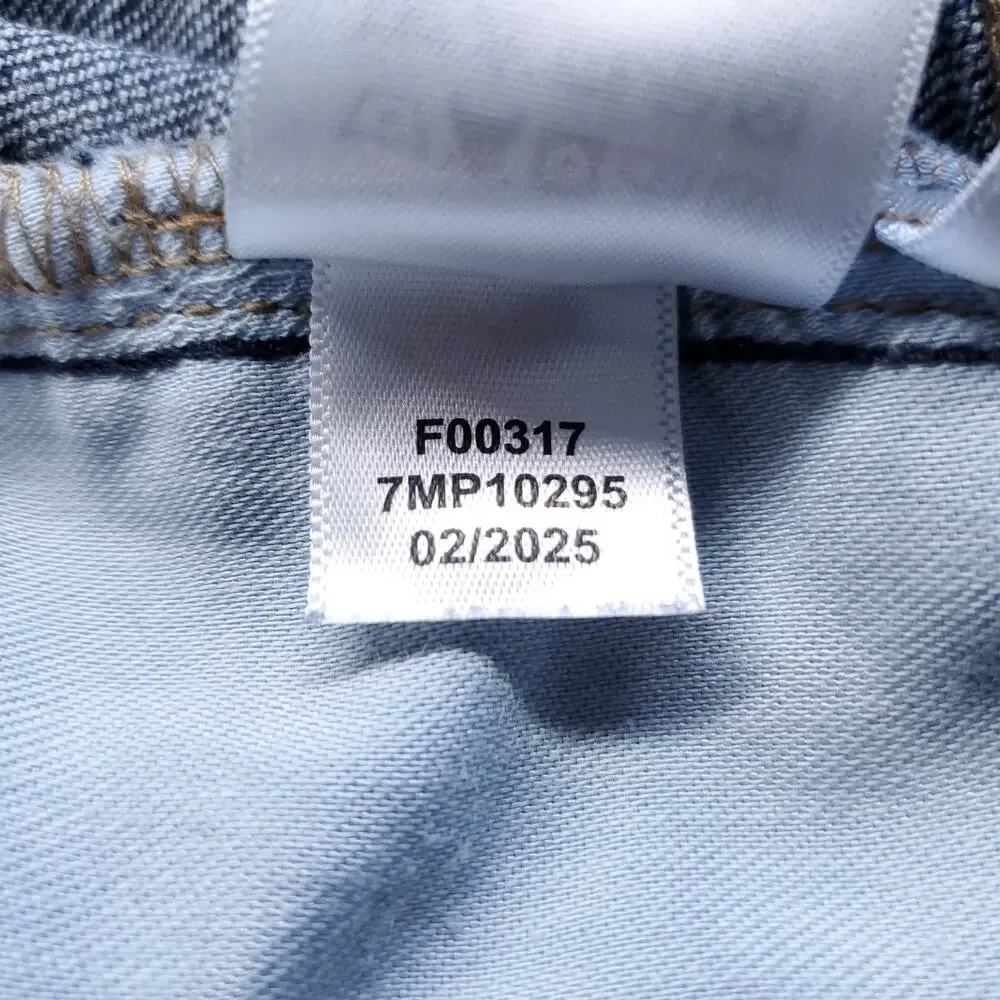 Lucky Brand 121 Slim Straight Jeans Men 32x32 Blue Stretch Faded Modern